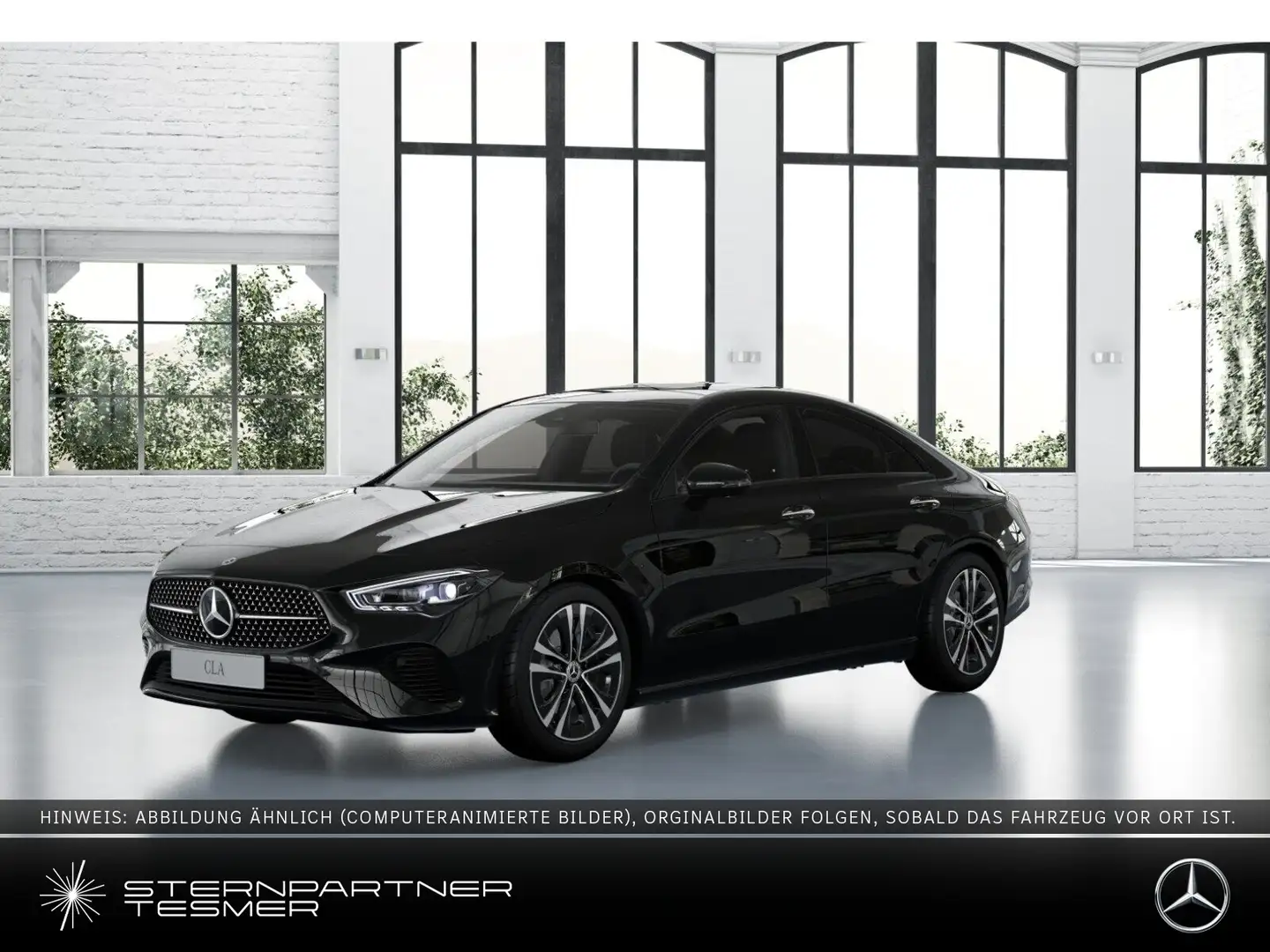 Mercedes-Benz CLA 200 Coupé PROGRESSIVE+360°+DISTR.+PANO+NIGHT Noir - 1