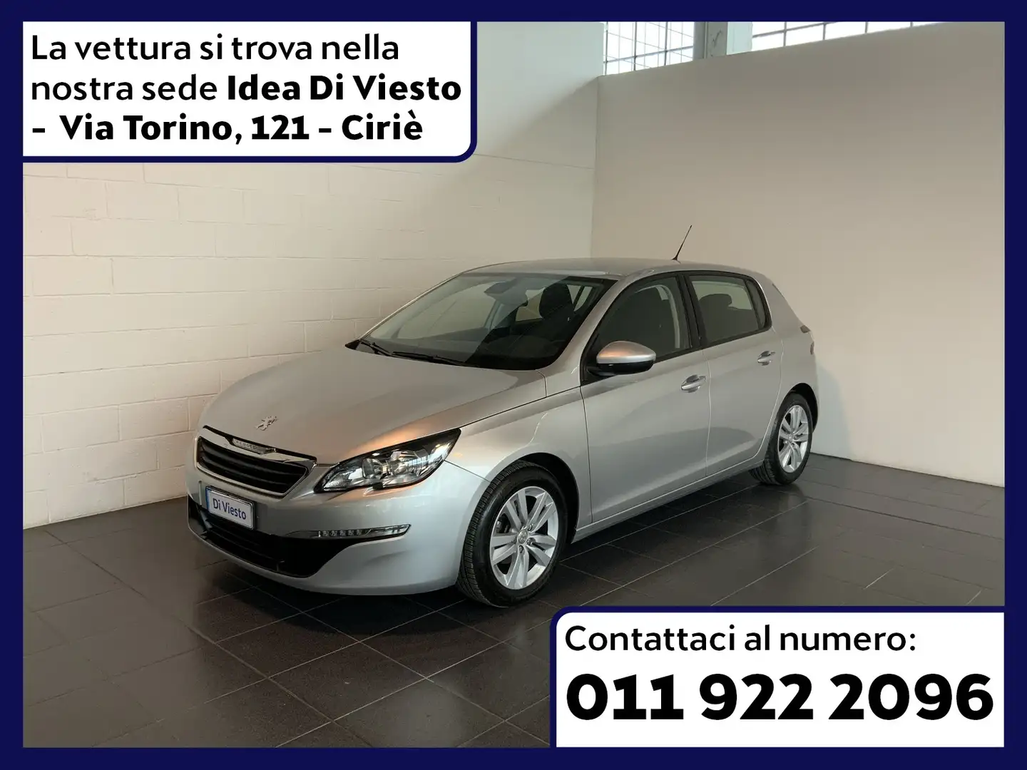 Peugeot 308 5 porte 1.2 puretech turbo 110cv access s&s Argent - 1