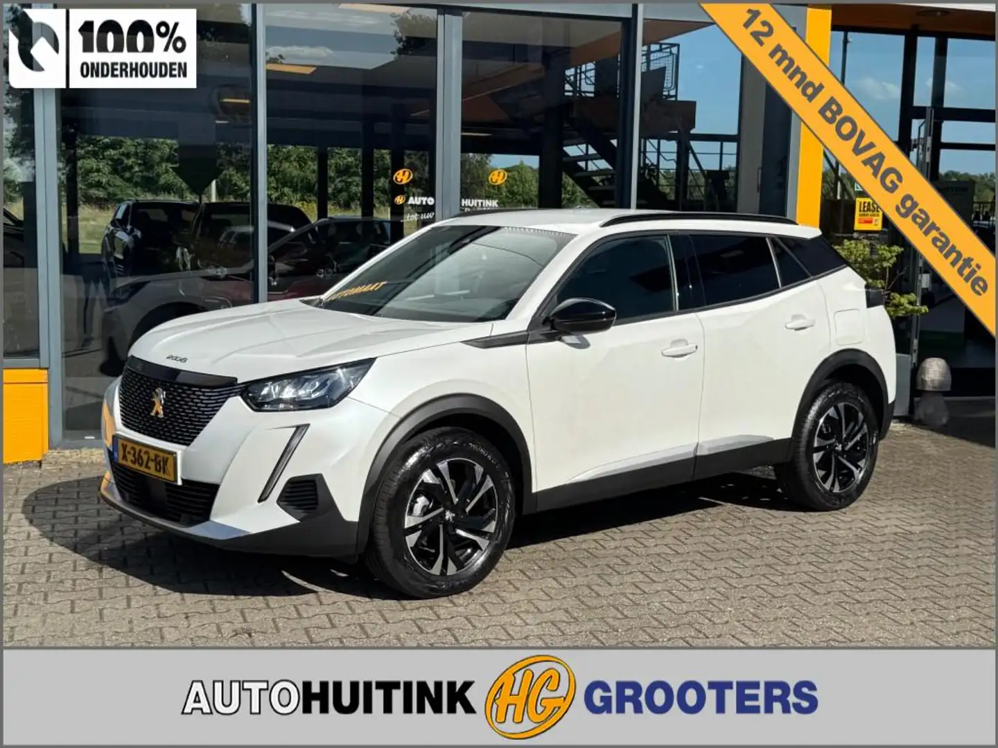 Peugeot 2008 1.2 Pure Tech Allure 130pk - LED - Navi Blanc - 1