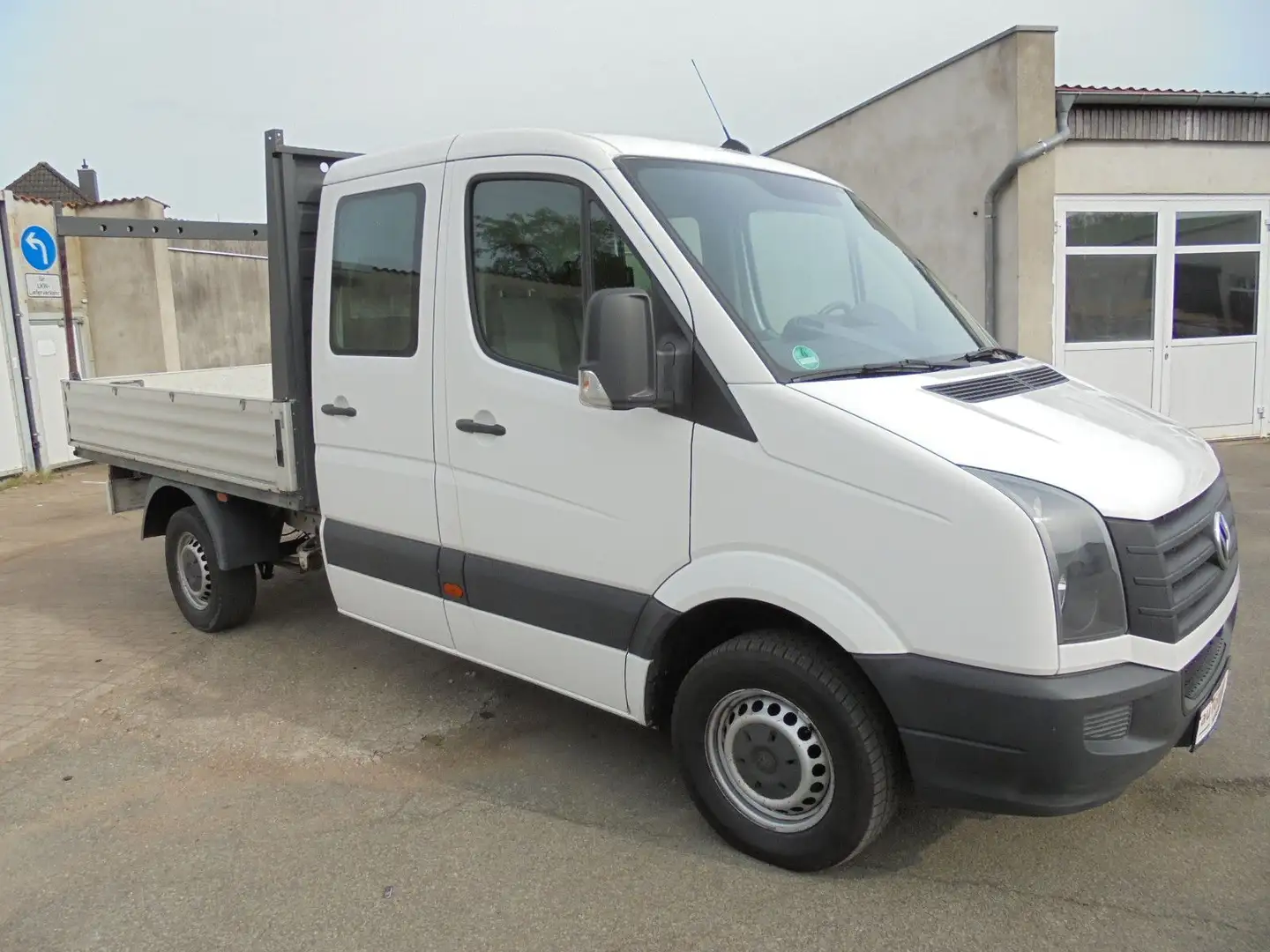 Volkswagen Crafter Pritsche 35 mittel L2 Doppelkabine Blanc - 2