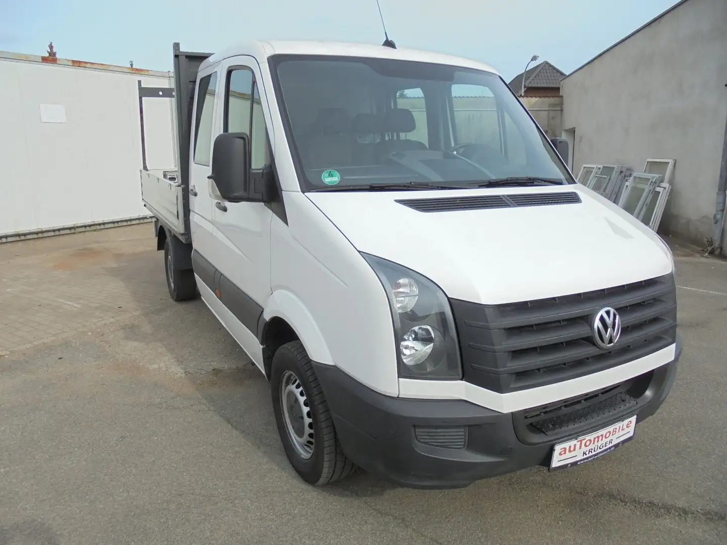 Volkswagen Crafter Pritsche 35 mittel L2 Doppelkabine Blanc - 1