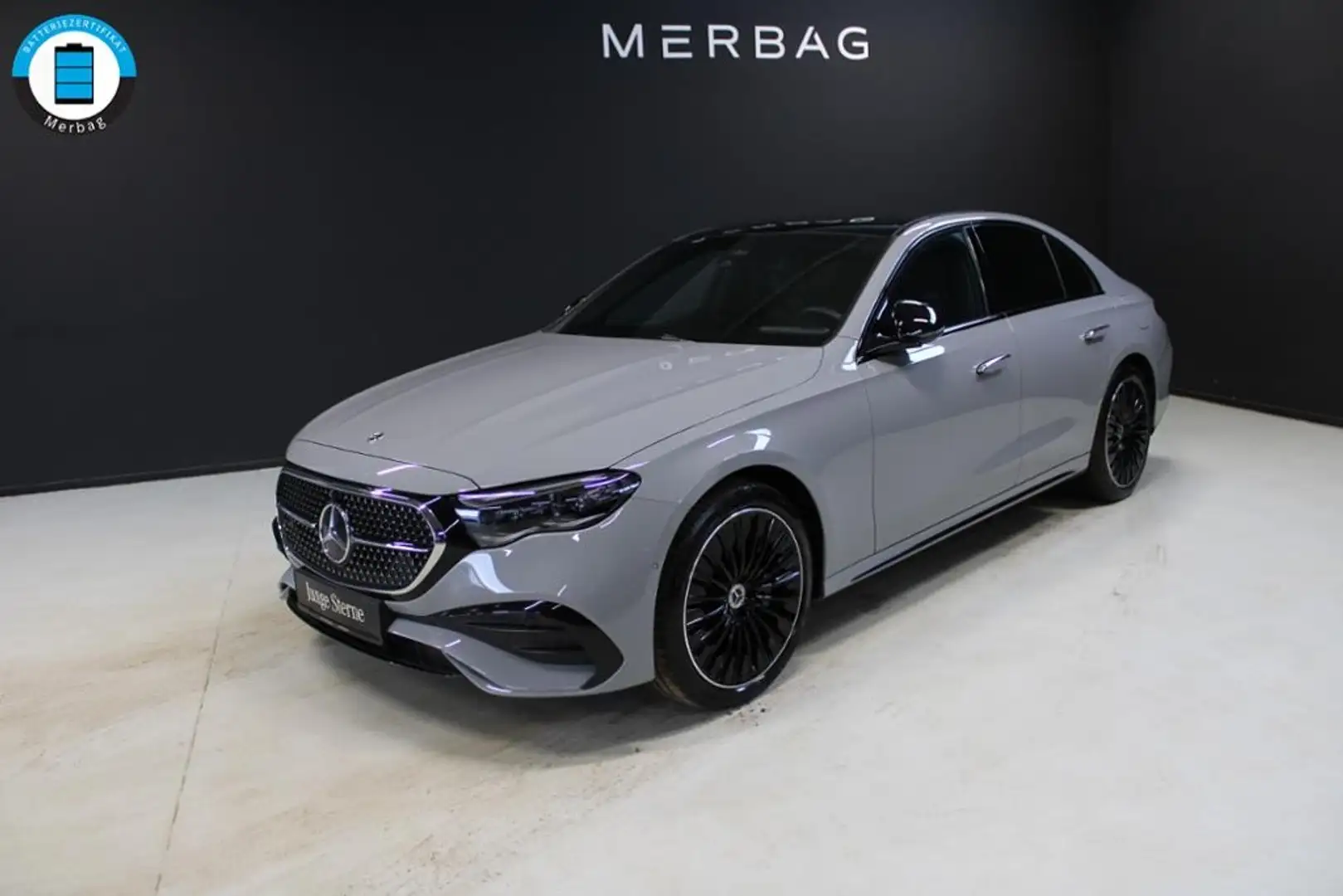 Mercedes-Benz E 400 e 4M *AMG Night AIRMAT Pano AHK Burm Techn Gris - 1