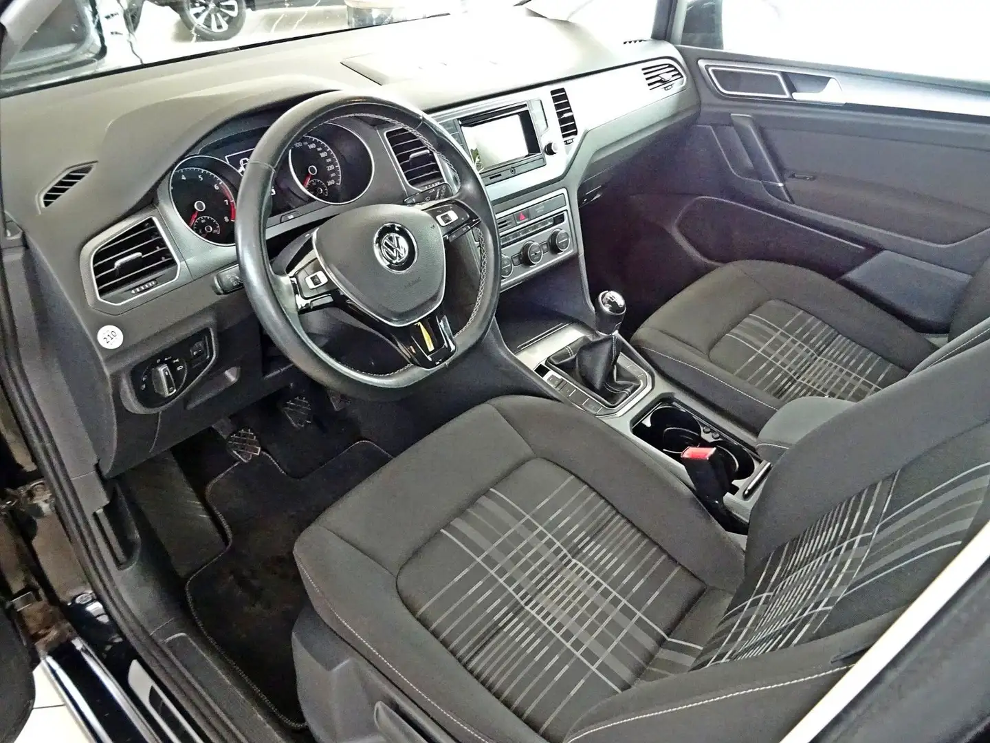 Volkswagen Golf Sportsvan VII Lounge BMT/Start-Stopp Schwarz - 2