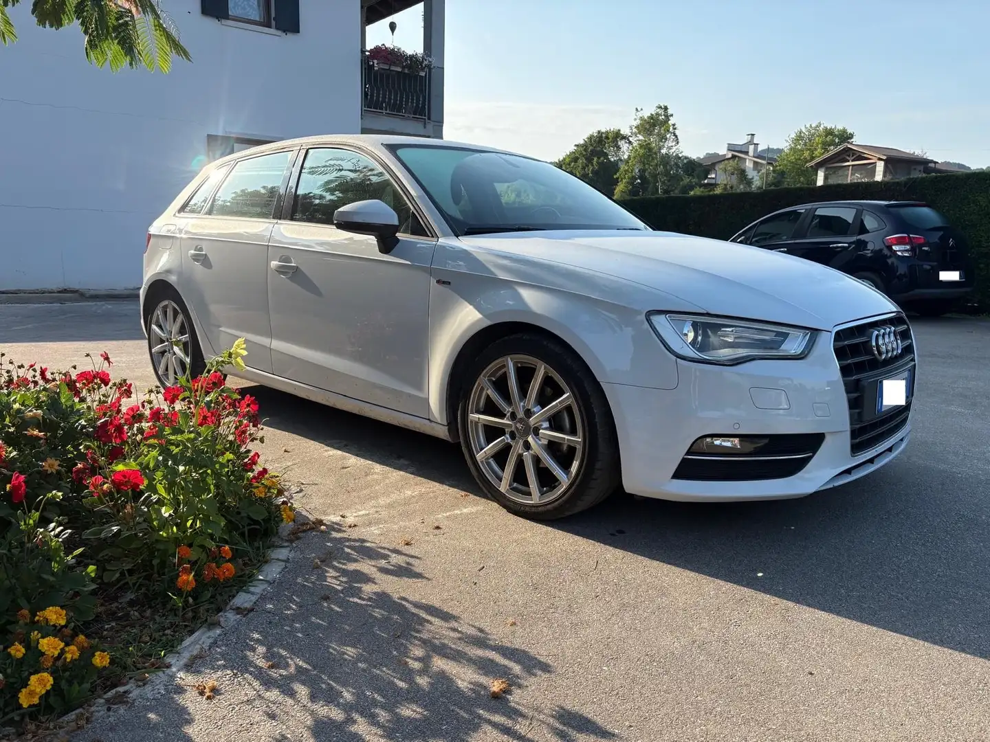 Audi A3 A3 III 2013 Sportback Sportback 2.0 tdi Ambition Bianco - 1