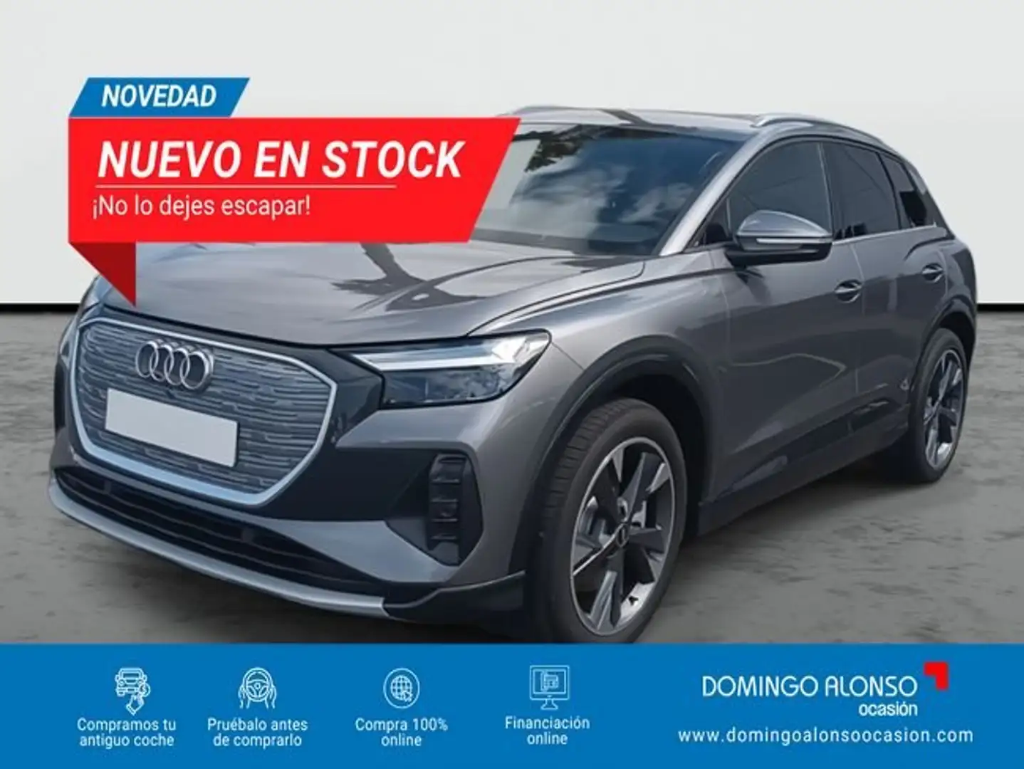 Audi Q4 e-tron 45 Sport 210 kW (285 CV) Gris - 1