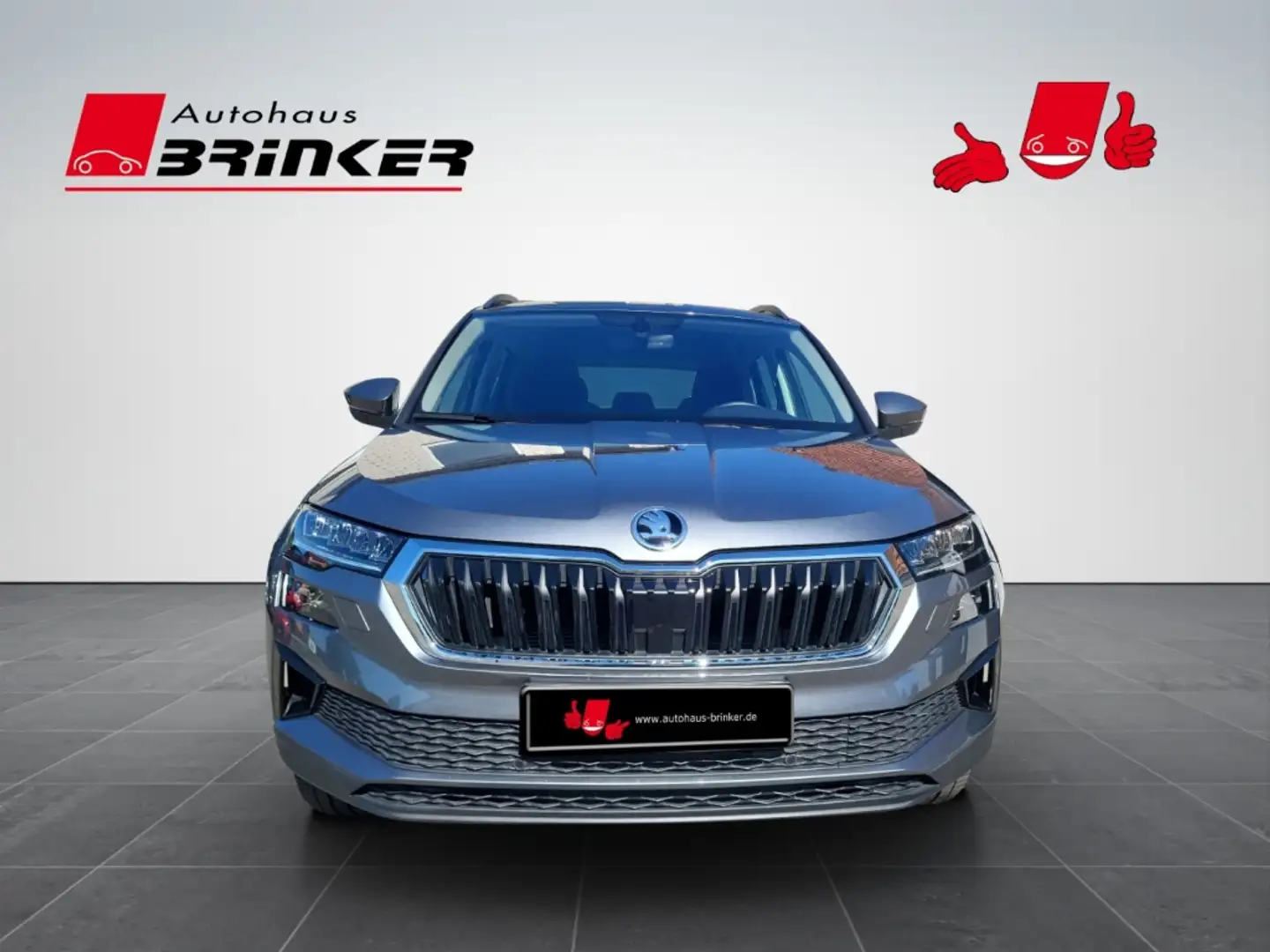Skoda Karoq Ambition 2.0 TDI EU6d AHK Navi Digitales Cockpit L Grijs - 2