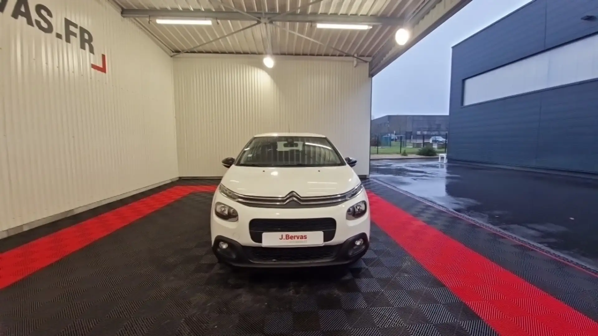 Citroen C3 BLUEHDI 100 SS FEEL Blanc - 2