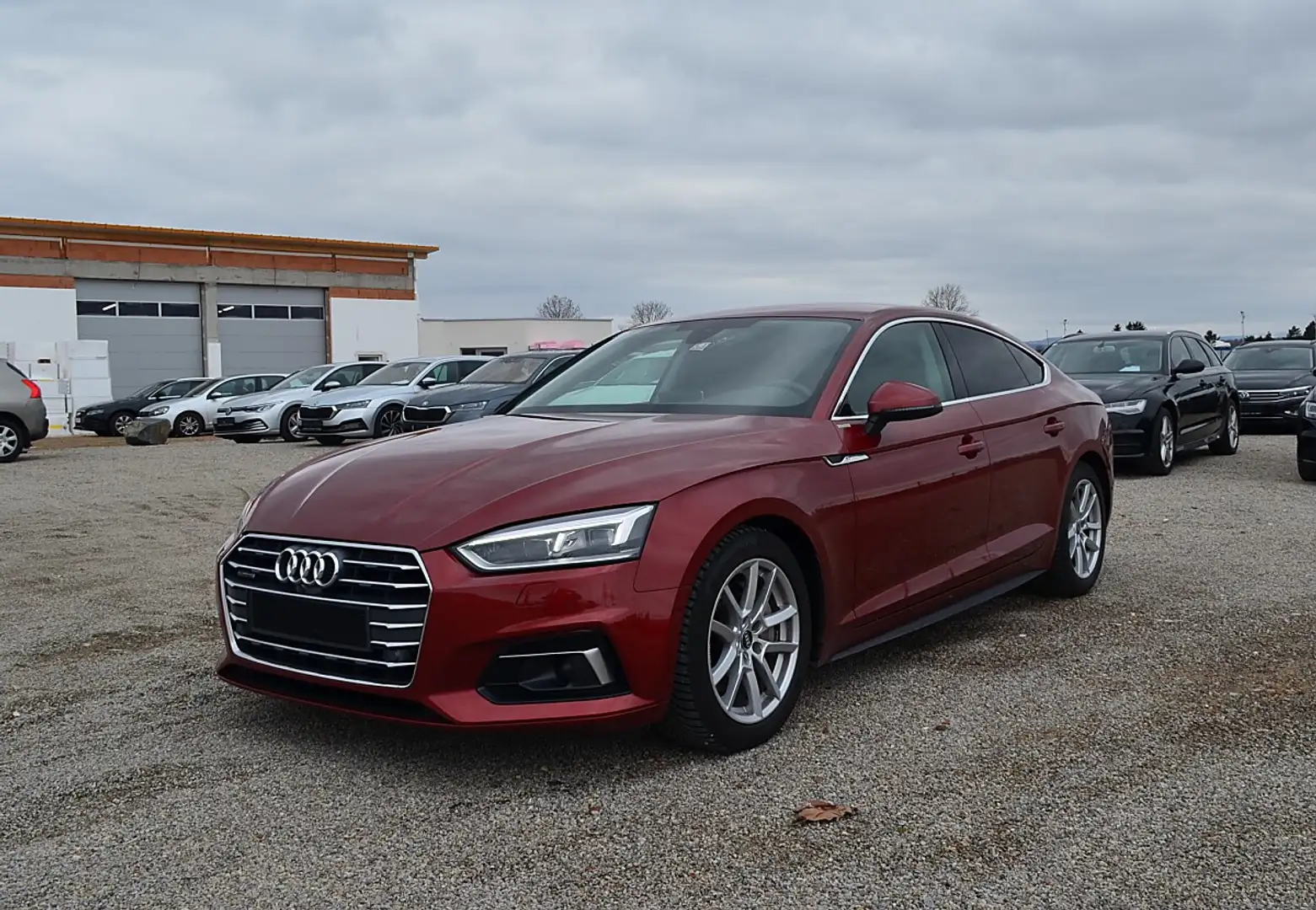 Audi A5 SB 2,0 TDI quattro sport S-tronic Rot - 2