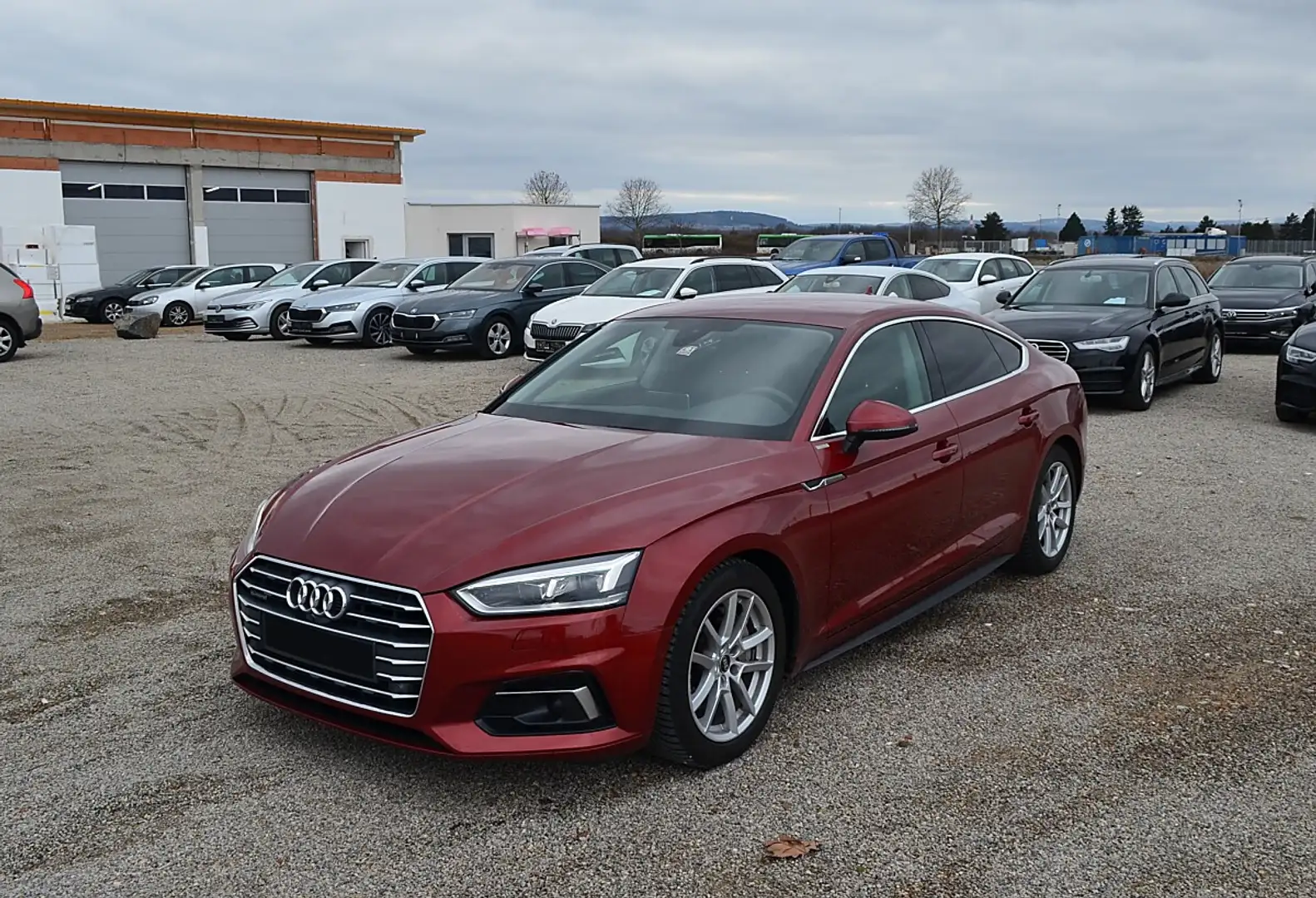 Audi A5 SB 2,0 TDI quattro sport S-tronic Rot - 1