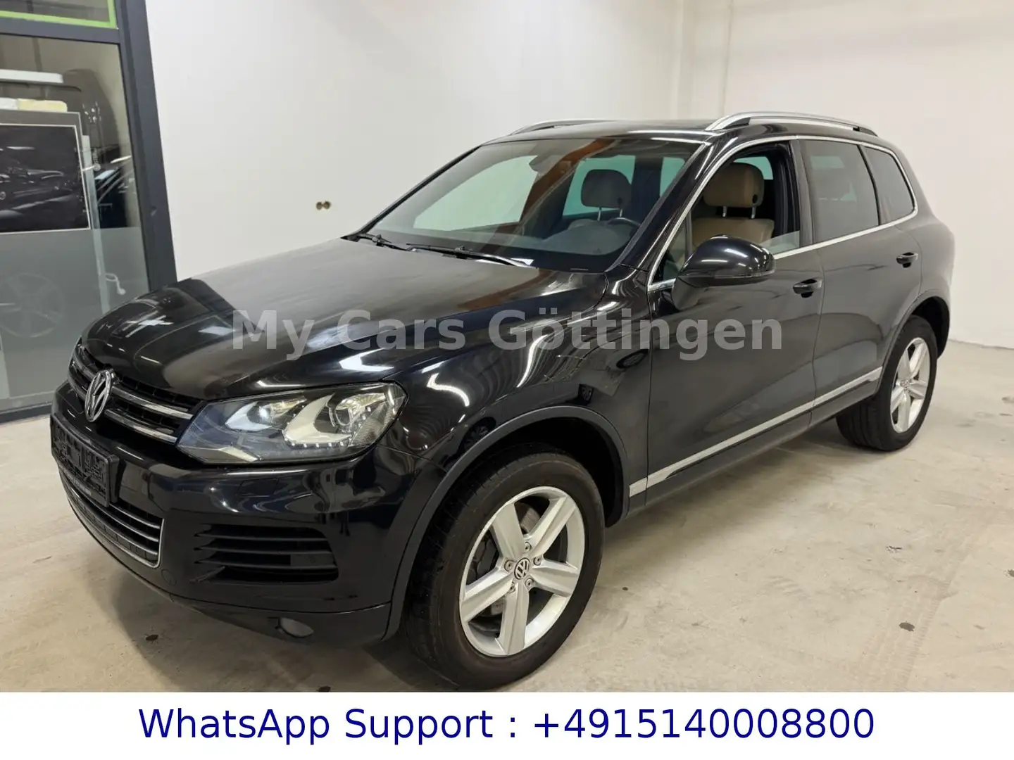 Volkswagen Touareg V8 TDI Exclusive 2.Hand MegaVOLL Negro - 1