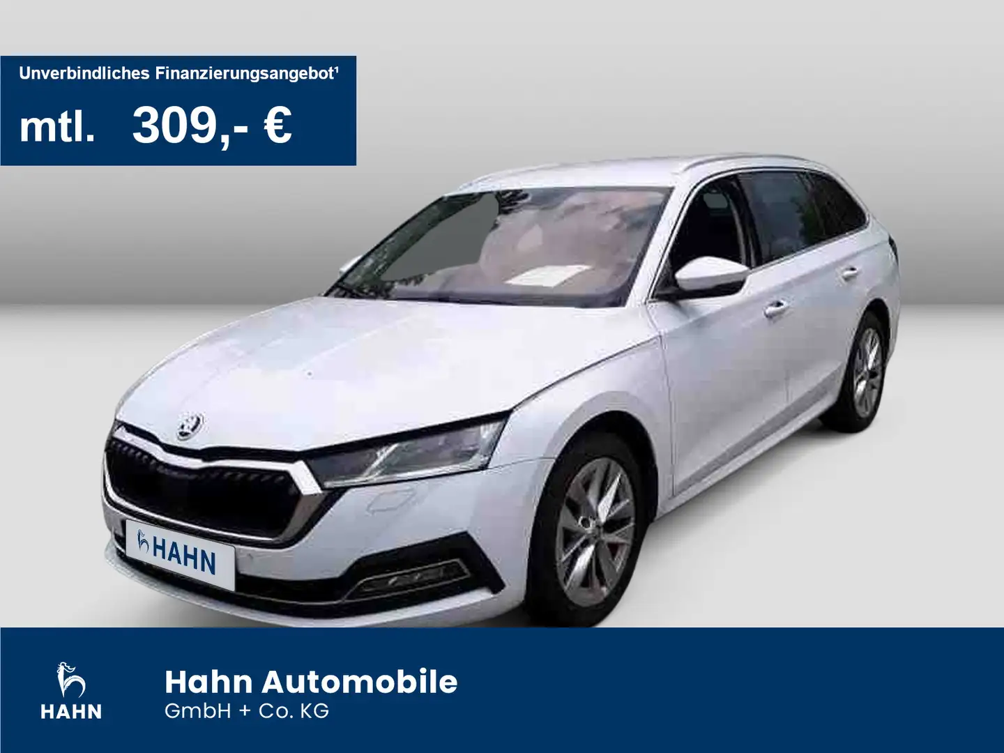 Skoda Octavia Combi 2.0TDI DSG Style LED Navi AHK HUD Weiß - 1