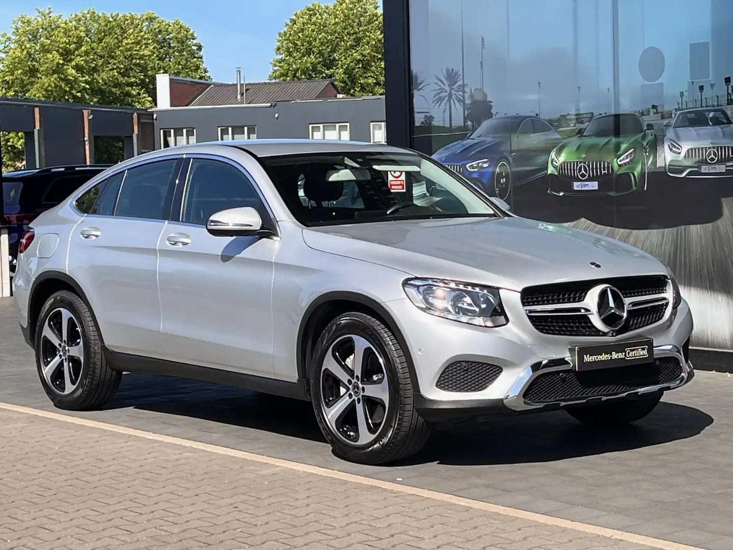 Mercedes-Benz GLC 250 Coupé GLC 4MATIC Argent - 2