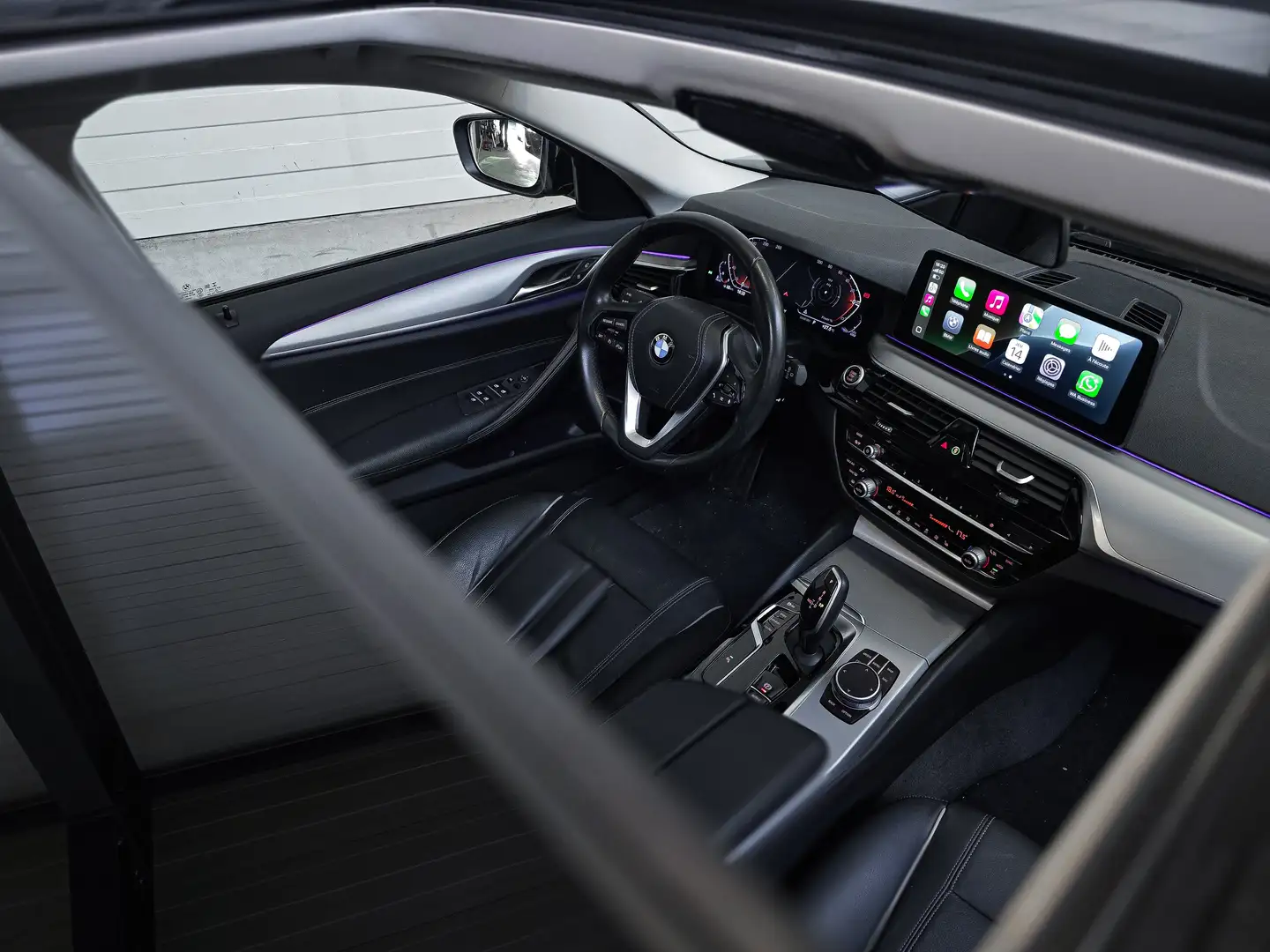 BMW 518 ✖️ PACK M 550D | FULL OPTION | CARPLAY Gris - 2