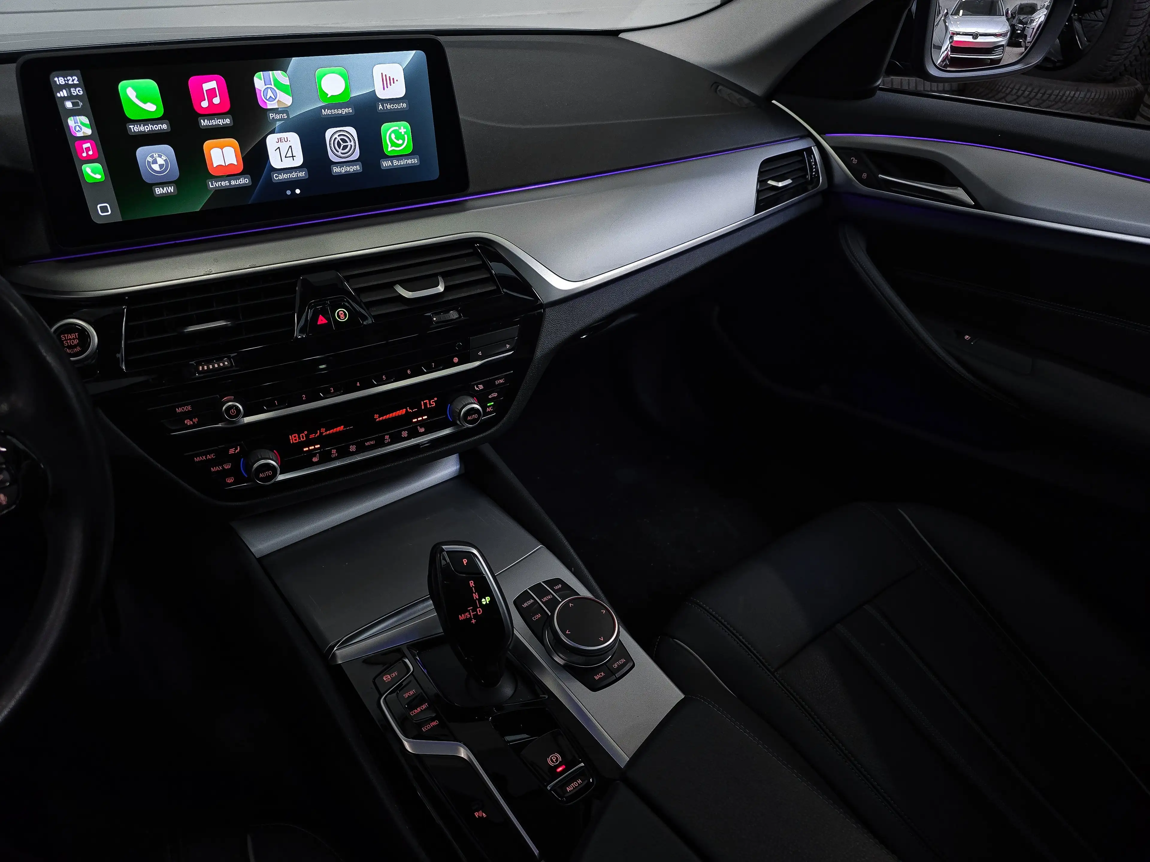 BMW 518 ✖️ PACK M 550D | FULL OPTION | CARPLAY — photo 8