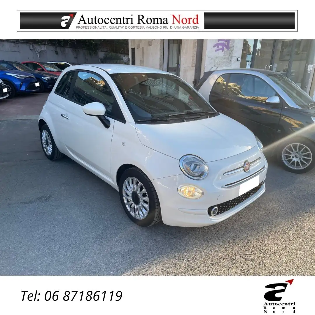 Fiat 500 500 1.0 hybrid Lounge 70cv Weiß - 1