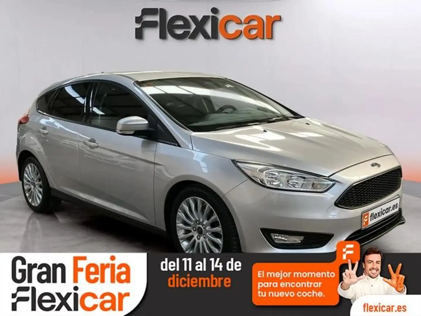 Ford Focus 1.5TDCi Business 95 Gris - 1