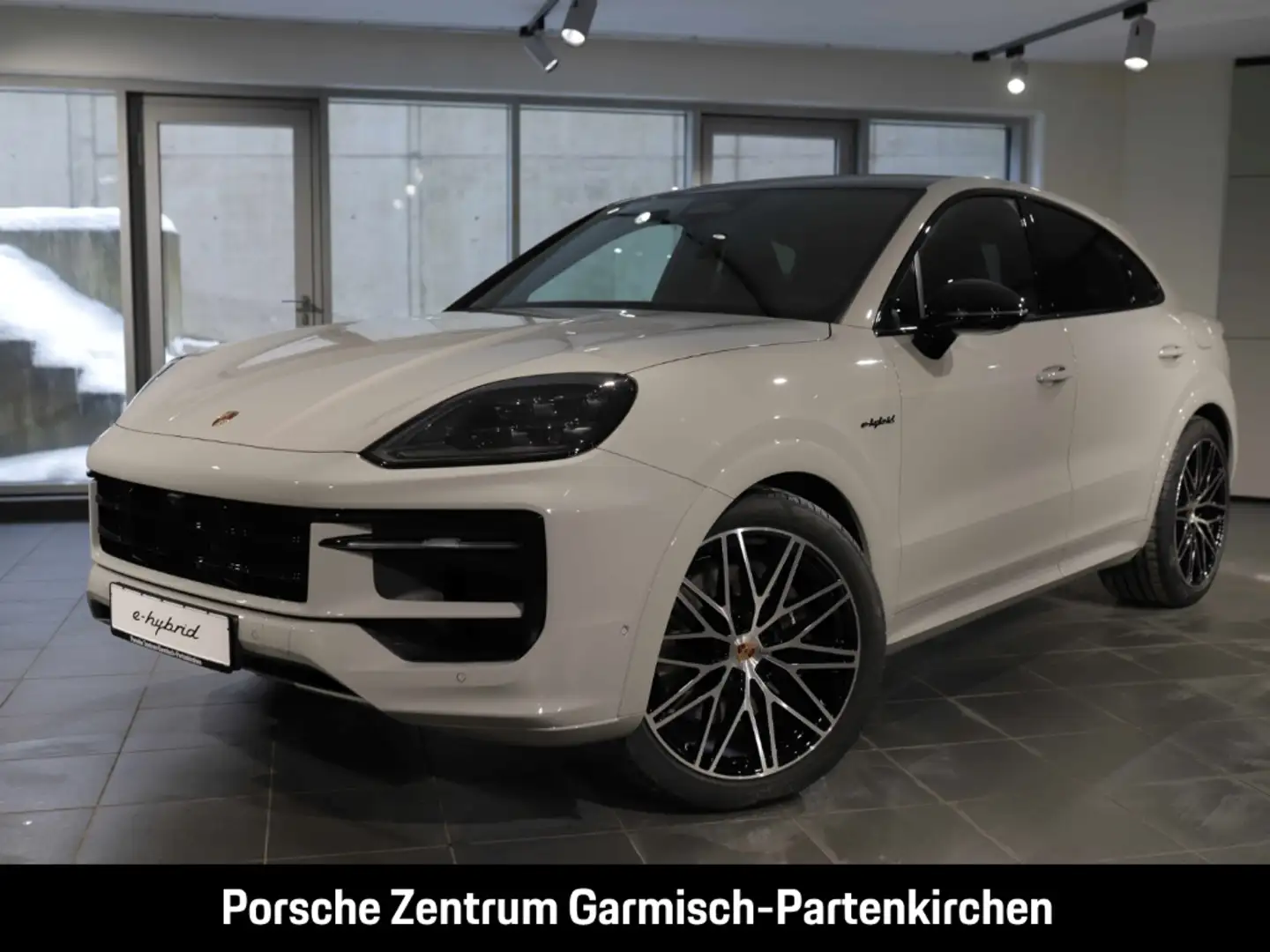 Porsche Cayenne E-Hybrid Coupe Black Edition LenkradHZG Grau - 1