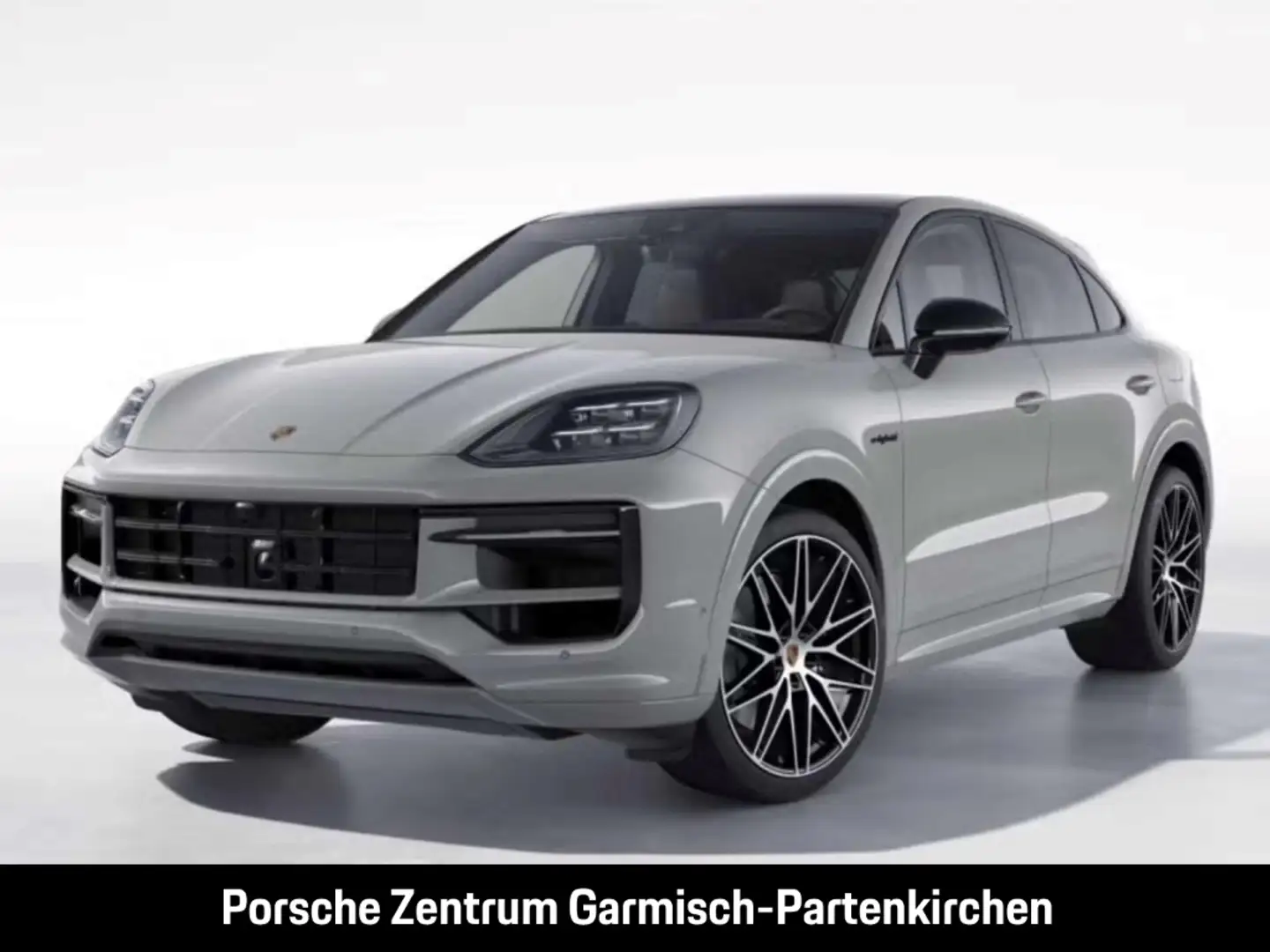 Porsche Cayenne E-Hybrid Coupe Black Edition LenkradHZG Gri - 1