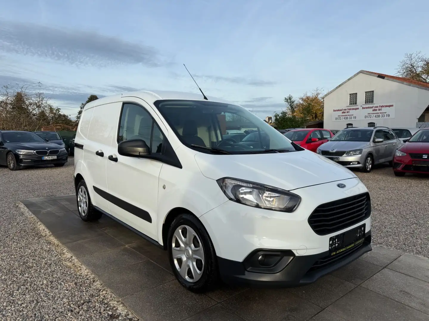 Ford Transit 1,5 Courier Trend Sport Lenkrad Weiß - 1