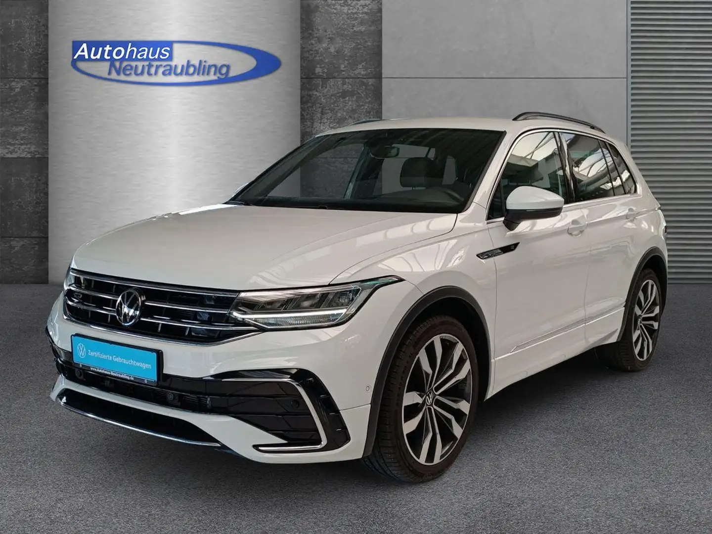 Volkswagen Tiguan 2.0 TDI "R-LINE" 150 PS DSG +REARVIEW+NAVI+AHK+SHZ Weiß - 2