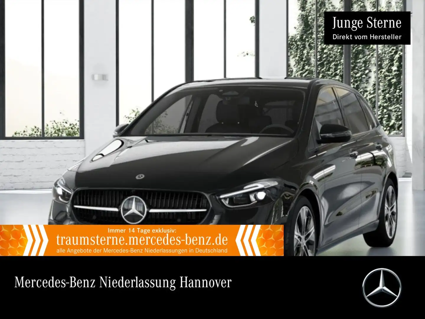 Mercedes-Benz B 200 d PROGRESSIVE+NIGHT+PANO+MULTIBEAM+KAMERA+8G Schwarz - 1
