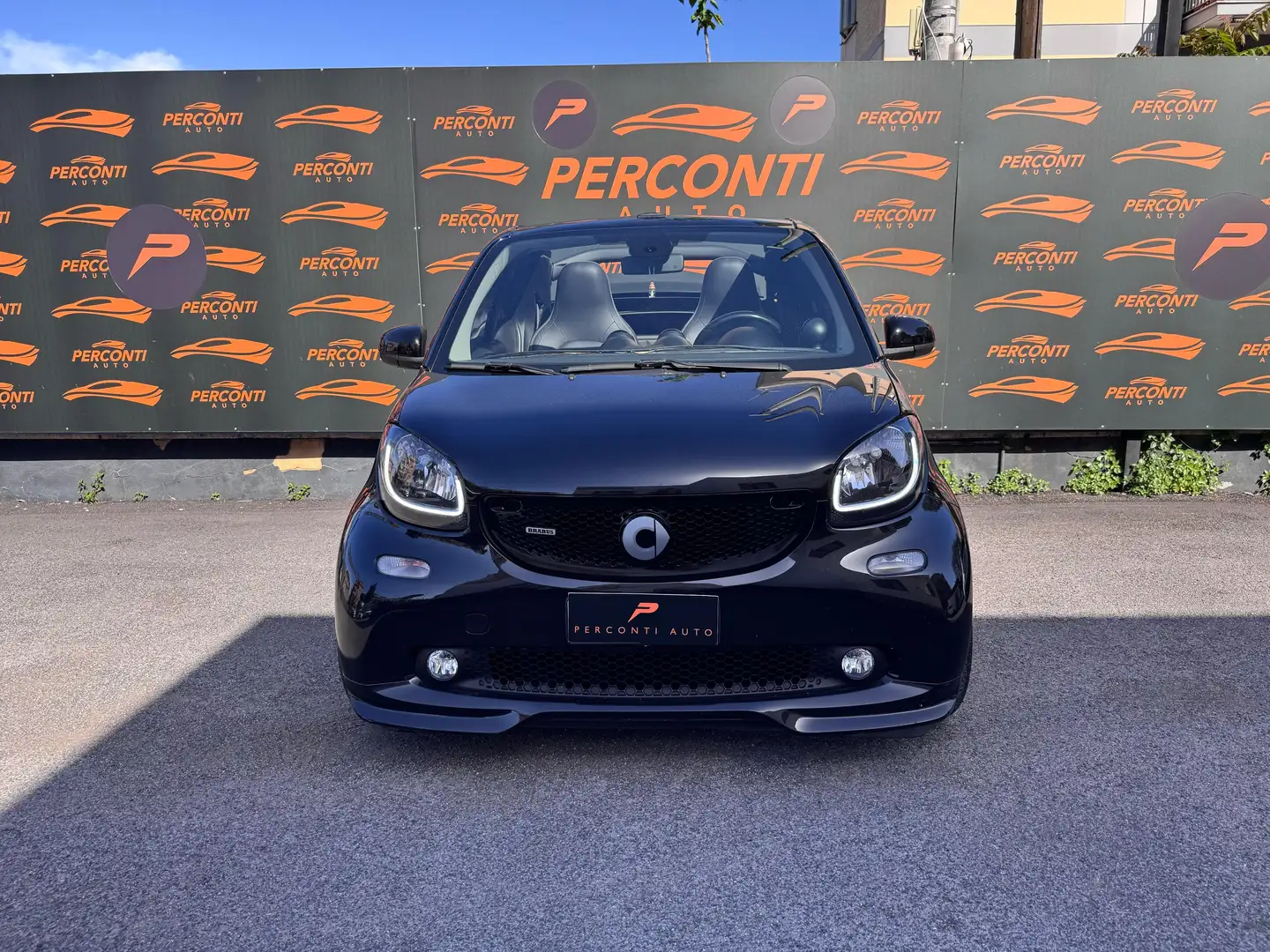 smart forTwo Cabrio 0.9 t Brabus Xclusive 109cv twinamic Schwarz - 2