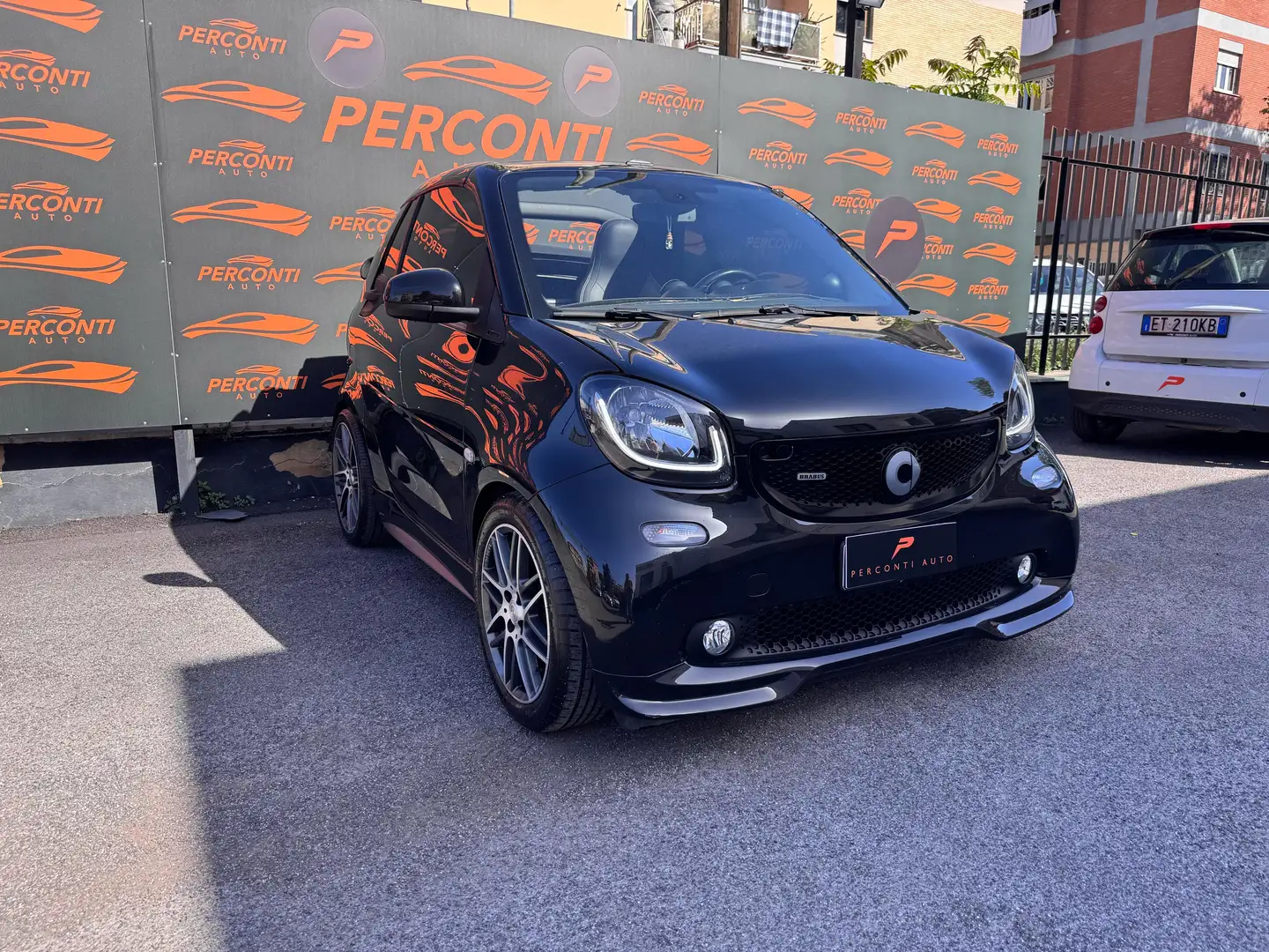 smart forTwo Cabrio 0.9 t Brabus Xclusive 109cv twinamic Schwarz - 1