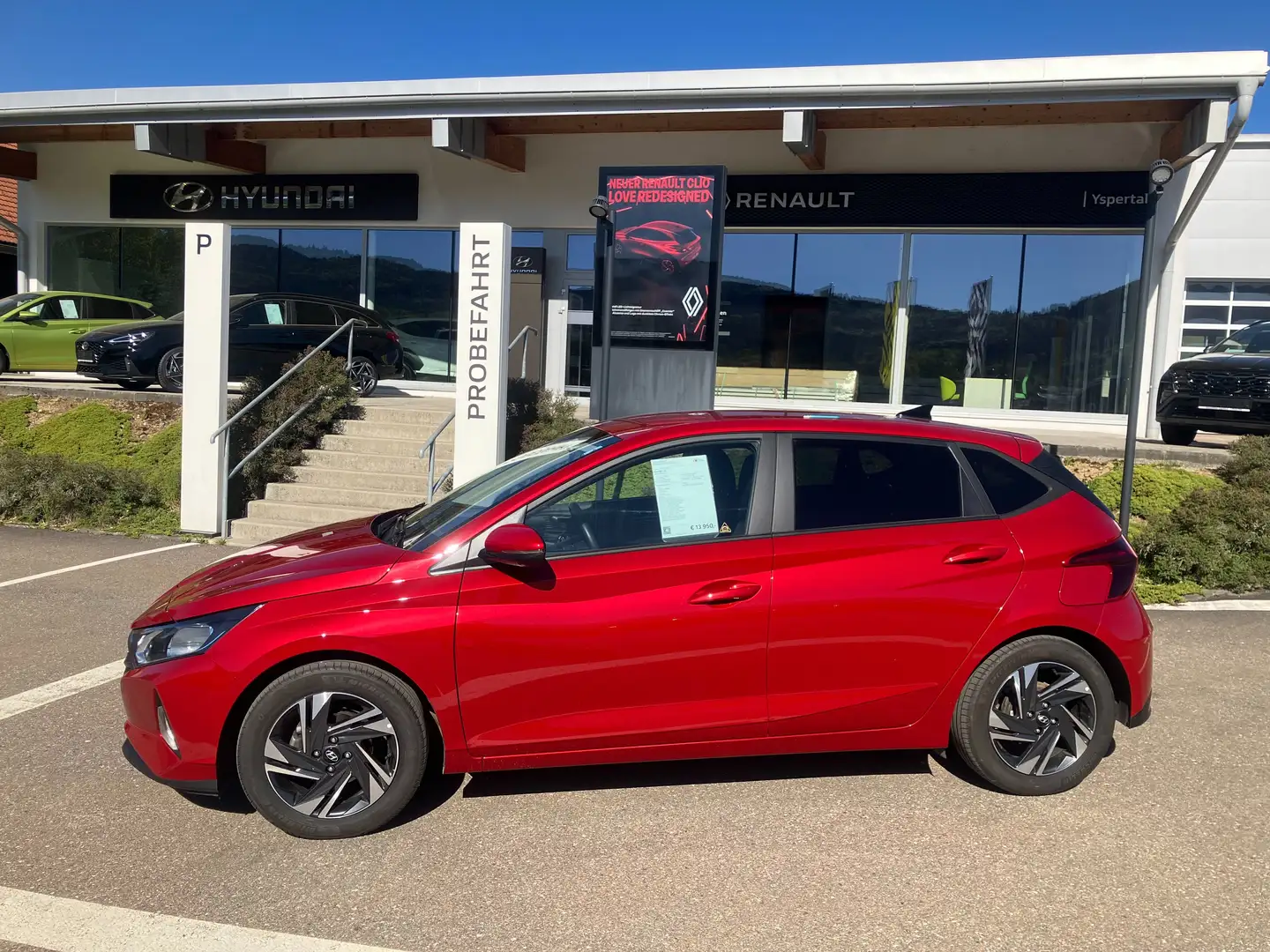 Hyundai i20 1,2 MPI i-Line Plus Rot - 1