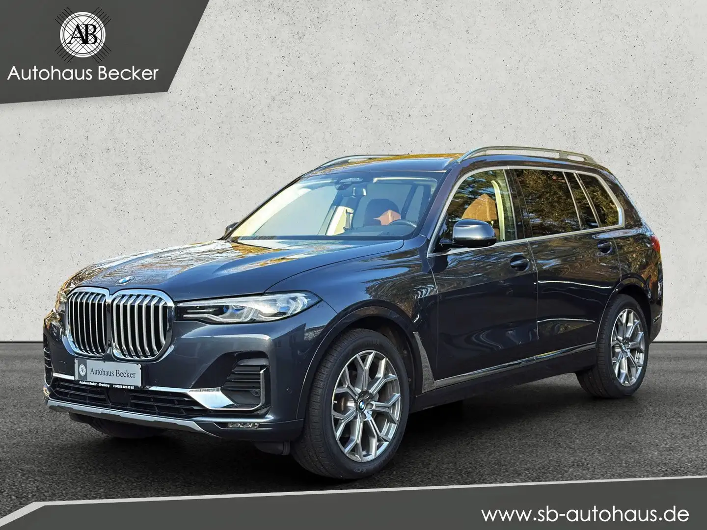 BMW X7 xDrive 30 d Design Pure Excellence+LASER+7.SI Grau - 1