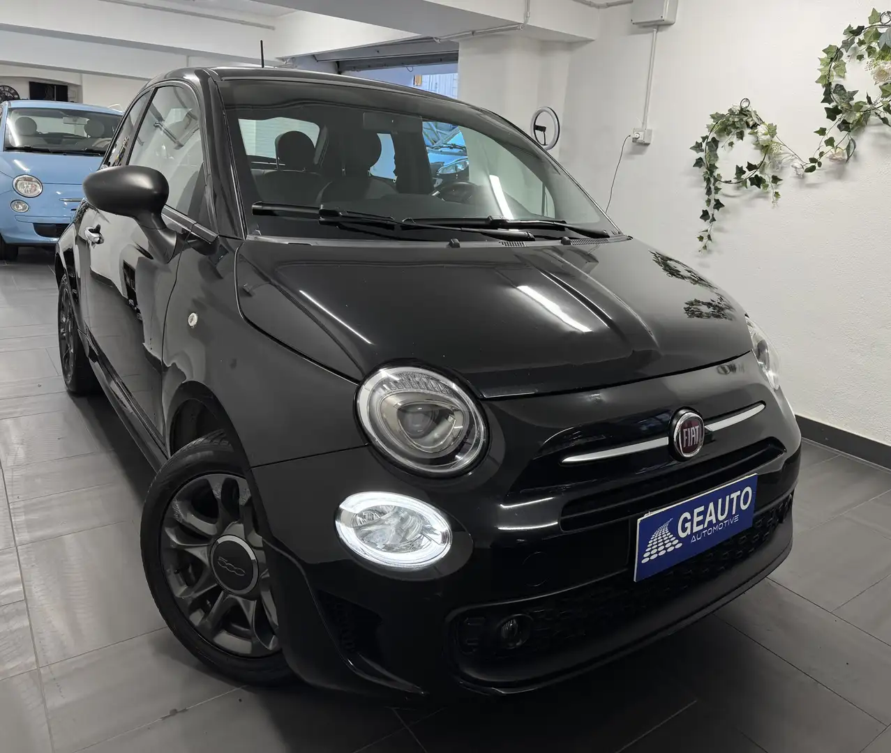Fiat 500 1.0 hybrid Sport 70cv NEOPATENTATI GARANTITA Zwart - 2