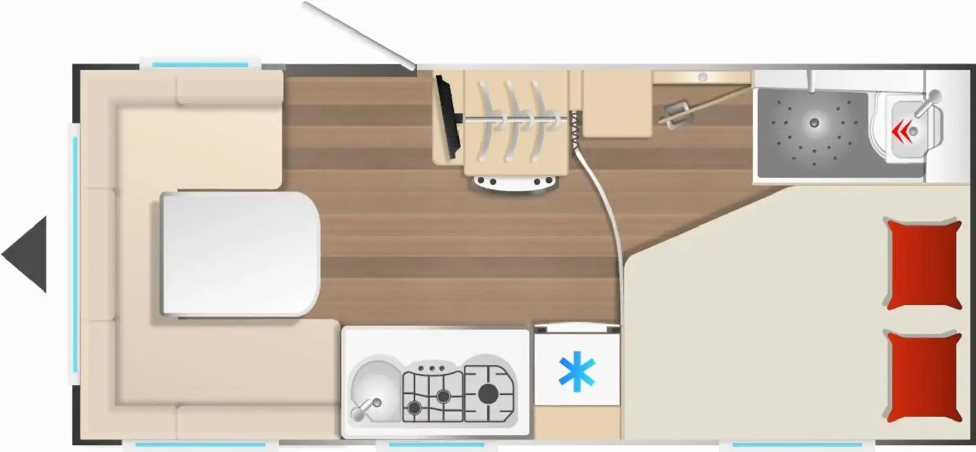 Bürstner B66 465 TS VORLAUF FÜR NOV 2025 Weiß - 2