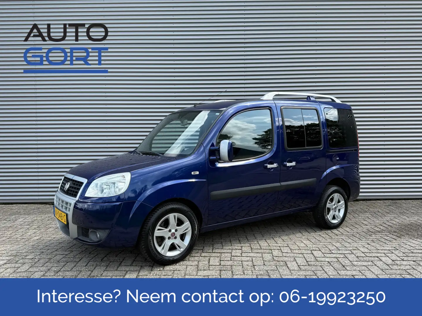 Fiat Doblo 1.4 Malibu | 2x schuifdeur | Alu velgen | Trekhaak Azul - 1