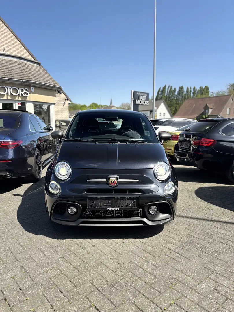 Fiat 500 Abarth 595 Competzione Carbon pack Monza exhaust Brake Upgrade Belgian Car Lot off extra's Schwarz - 2