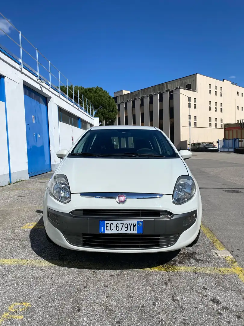 Fiat Punto Evo 5p 1.4 Active 77cv okei neopatentati Bianco - 2