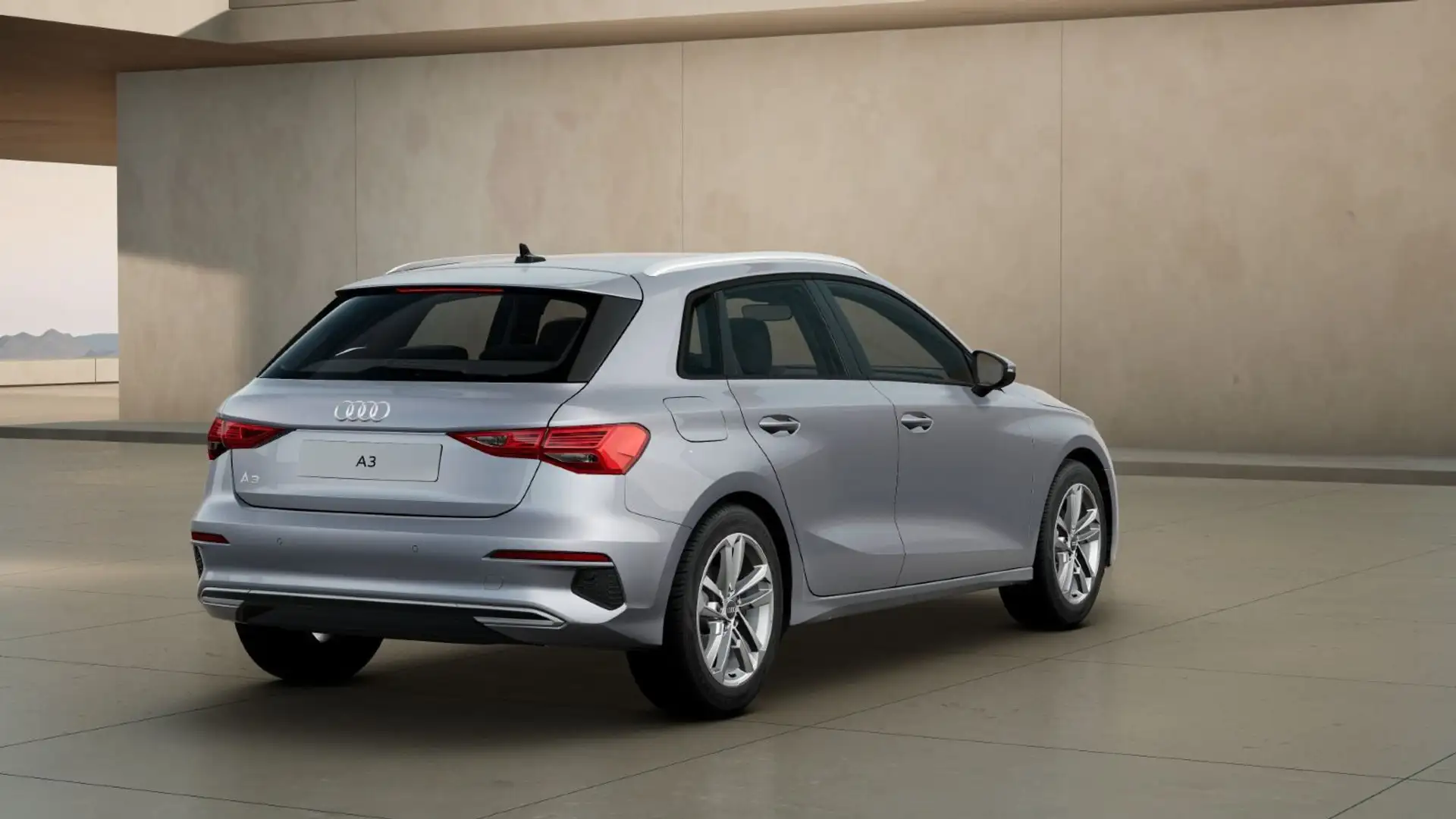 Audi A3 30 TDI Sound*Virtual*EPH*GRA*LED Silber - 2