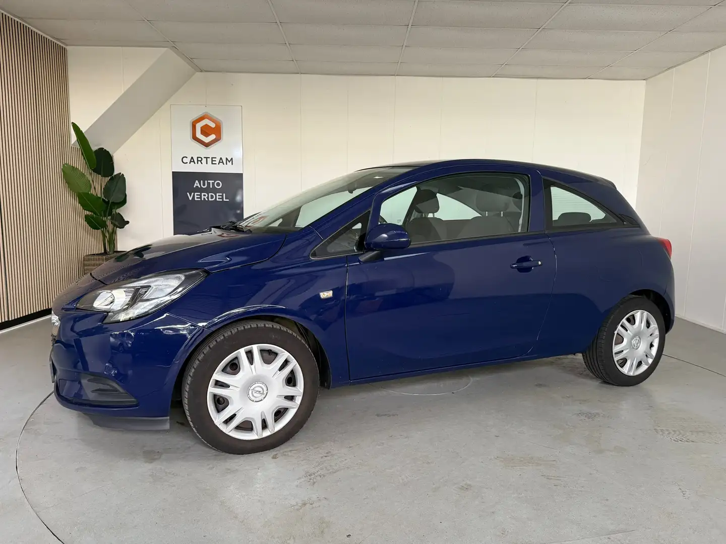 Opel Corsa 1.0 Turbo Edition Airco, NIEUWSTAAT EN TOP ONDERHO Blu/Azzurro - 1