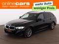 BMW 318 d Touring Aut LED HEAD-UP AHK RADAR LEDER NAVI Schwarz - thumbnail 1