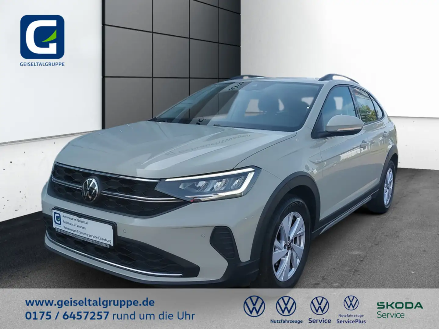 Volkswagen Taigo 1.0 TSI Life *LED*APP CONNECT*DAB+*ACC*DIGITAL COC Grau - 1