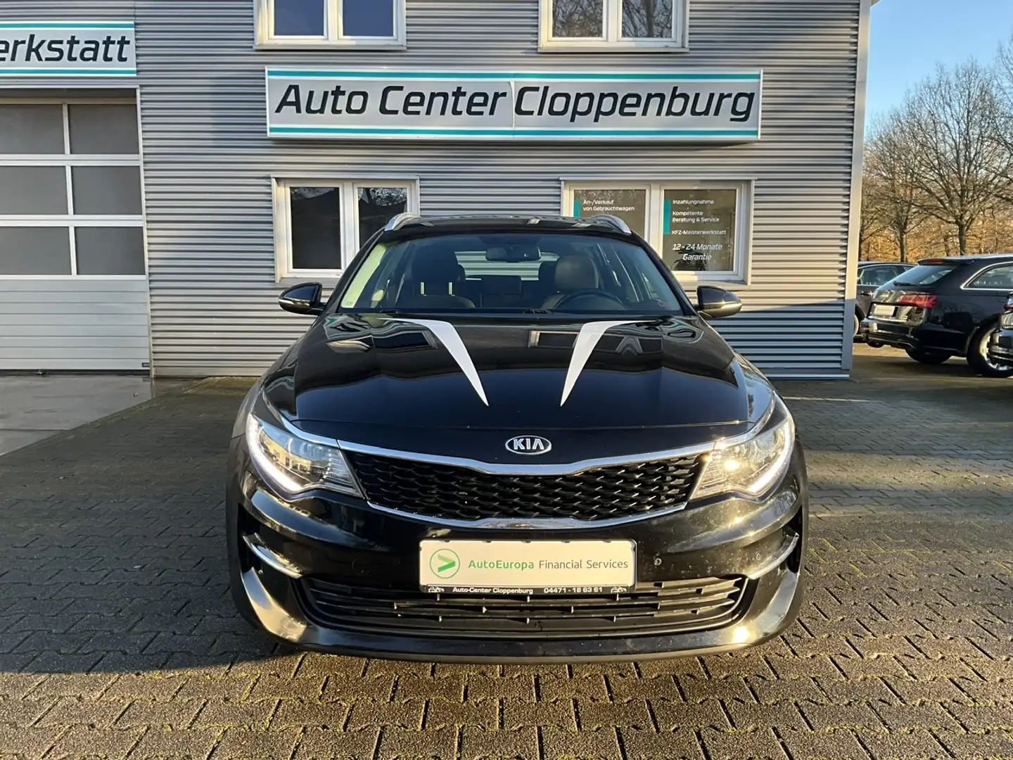 Kia Optima 1,7 CRDI Sportswagon Edition 7 Schwarz - 2