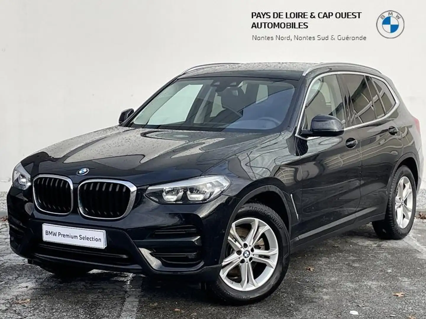 BMW X3 sDrive18d 150ch Business Design Gris - 1