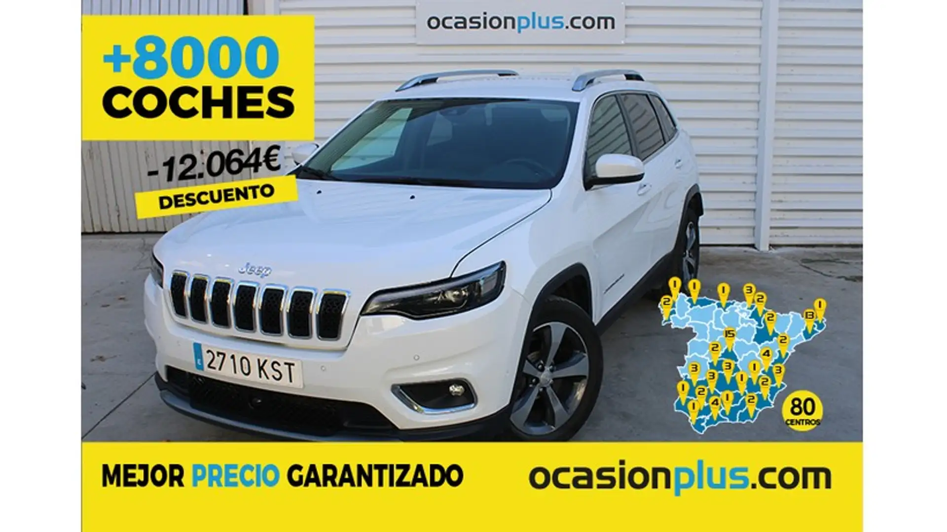 Jeep Cherokee 2.2 Limited FWD 9AT Blanc - 1