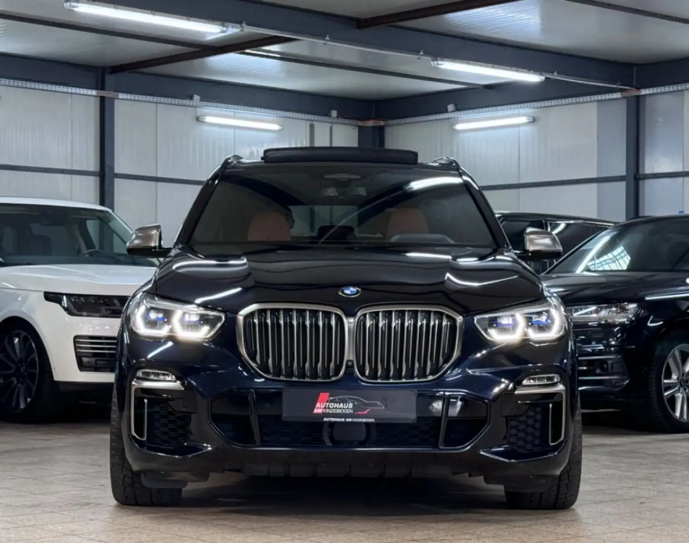 BMW X5 M d M SPORT*GLAS*PANO*H&K*LASER*STH*AHK*SOF Schwarz - 2