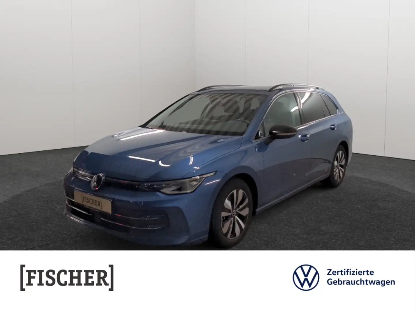 Volkswagen Golf Variant VIII 2.0TDI DSG Goal Matrix AHK Navi Rear View ACC Blau - 1
