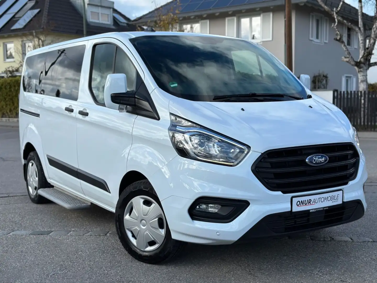 Ford Transit Custom 320 L1 Leder 2xKlima 9-Sitze LED Blanc - 1