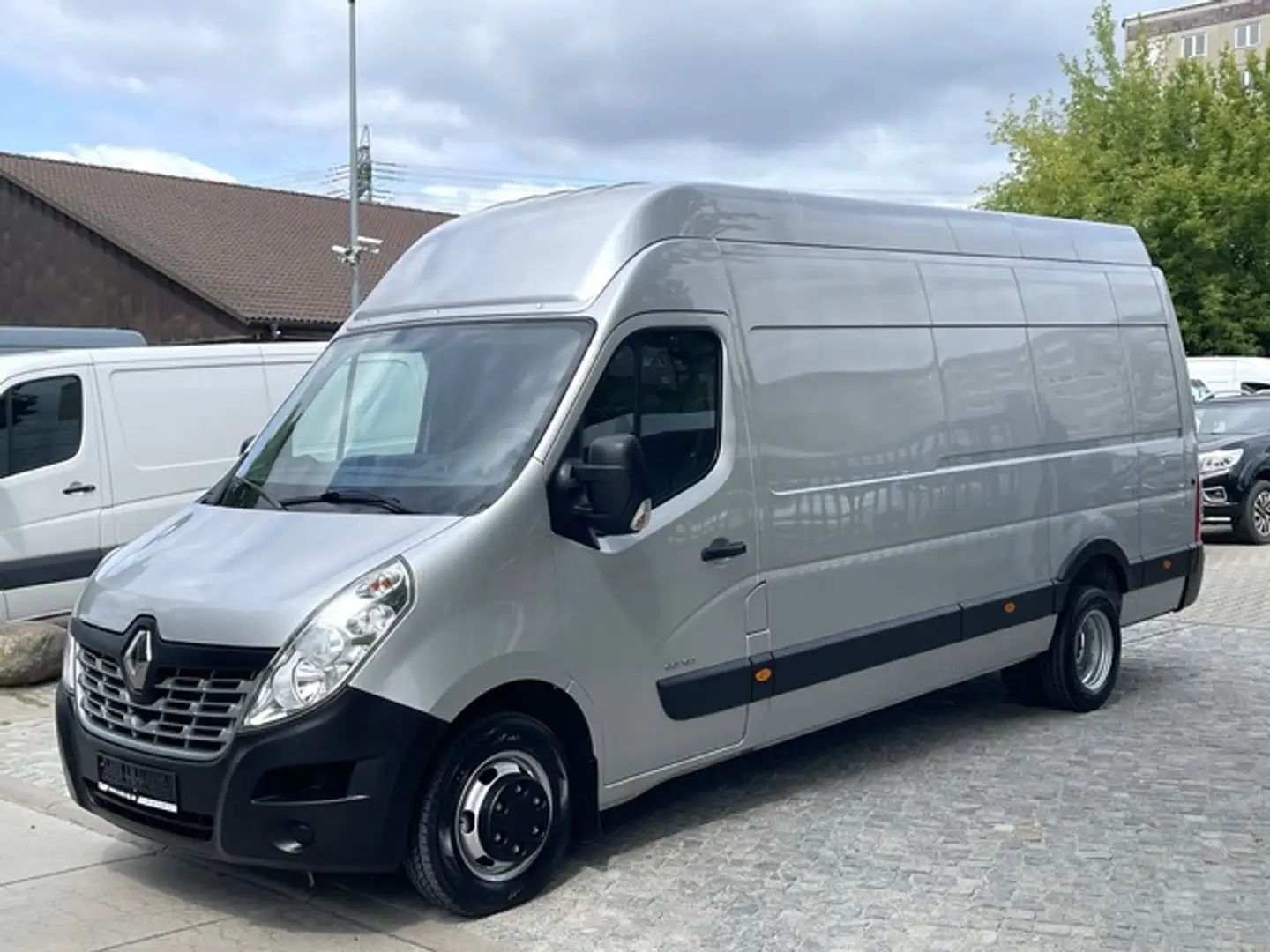 Renault Master 2.3 dCi 3.5t L4H3 Heck 1Hand*Klima*Euro-6 Argent - 1