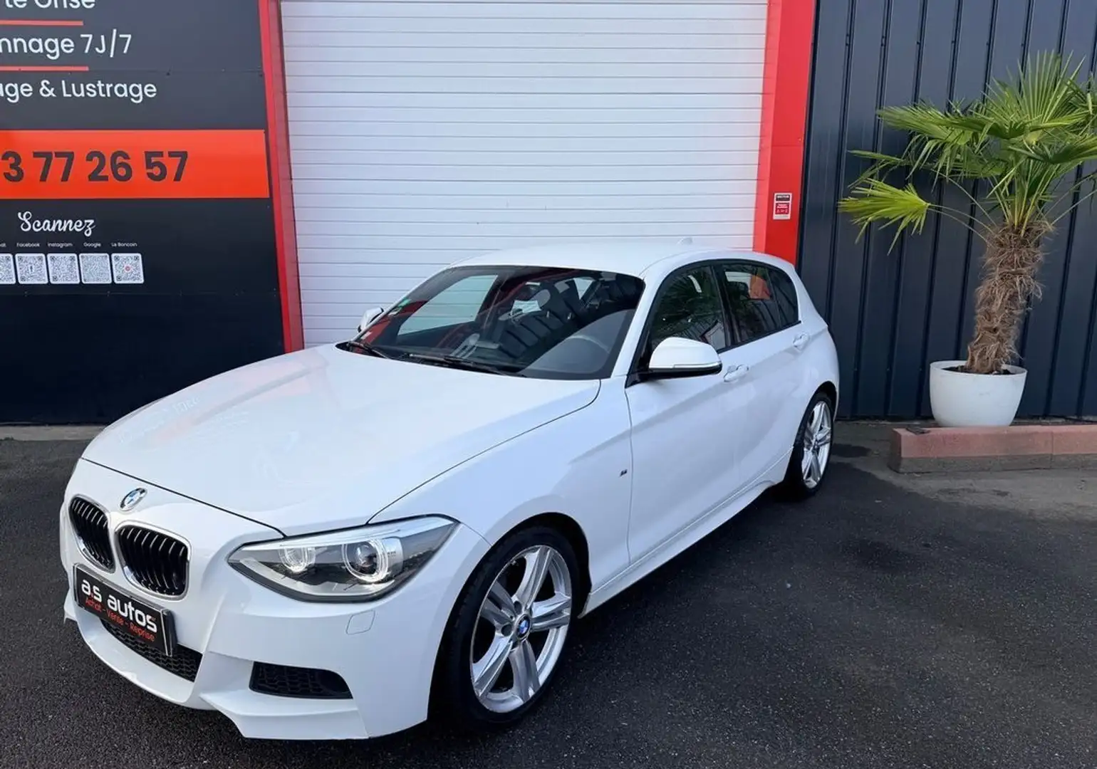 BMW 116 116 I 136CV Pack M alcantara gps chaîne de distribution neuf - Weiß - 2