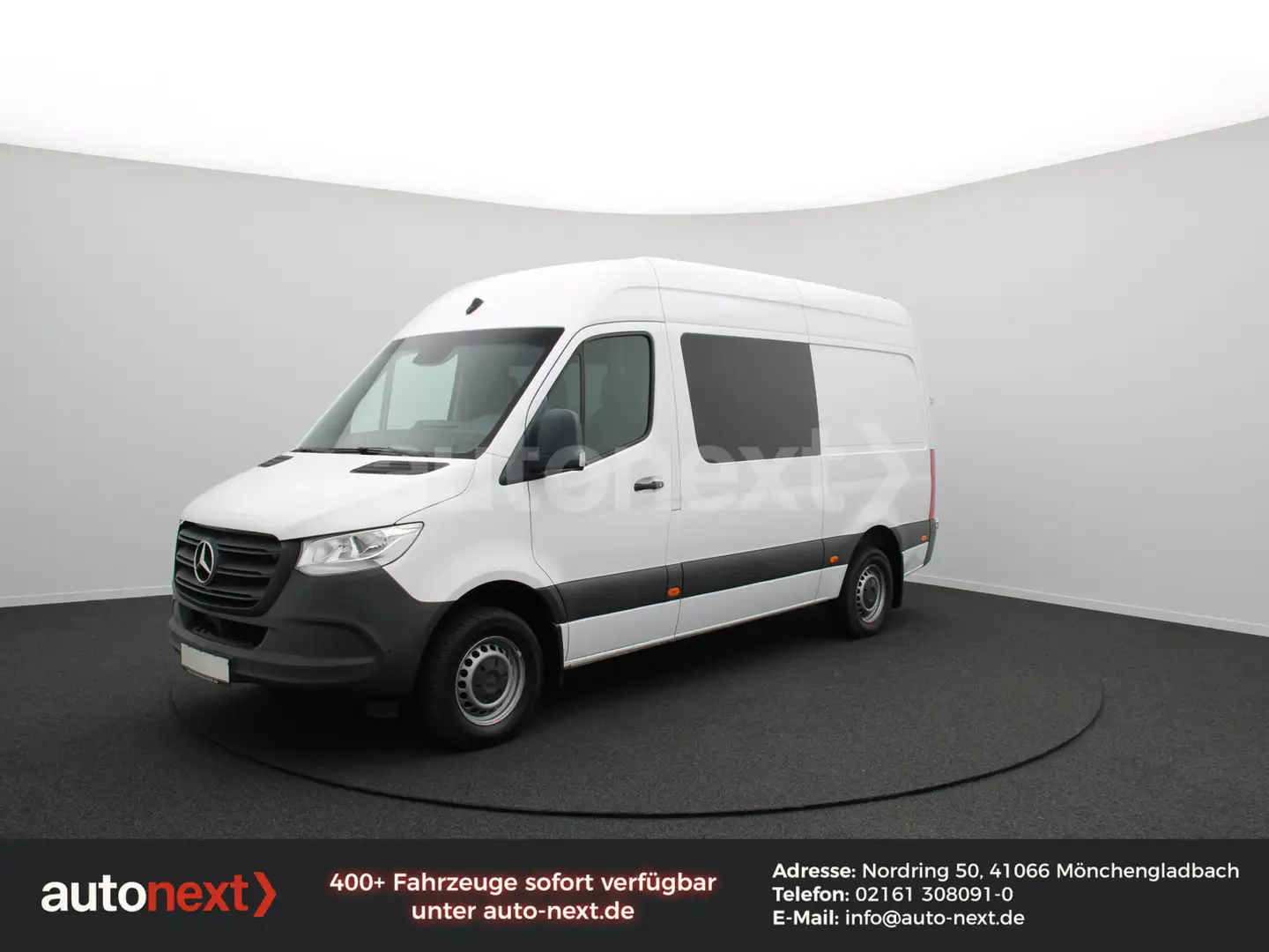 Mercedes-Benz Sprinter 317 Mixto+ 6-Sitze+ AHK 3,5t+ Werkstatt Weiß - 1