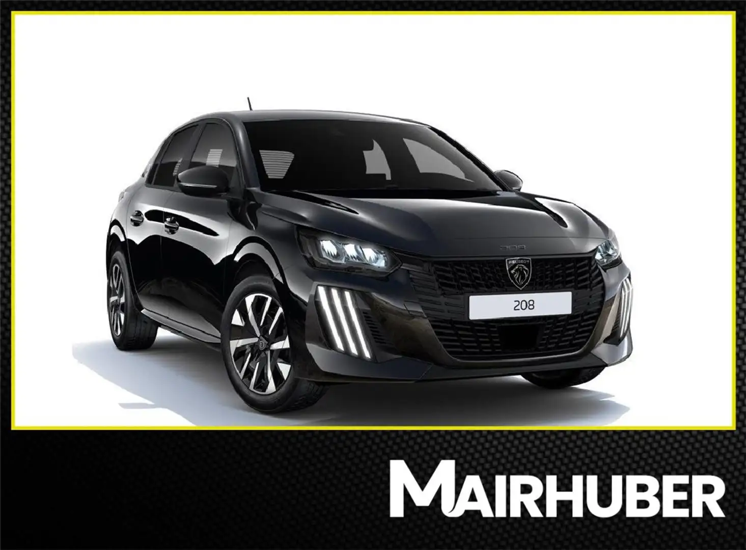 Peugeot 208 Style PureTech 100 S&S Schwarz - 1