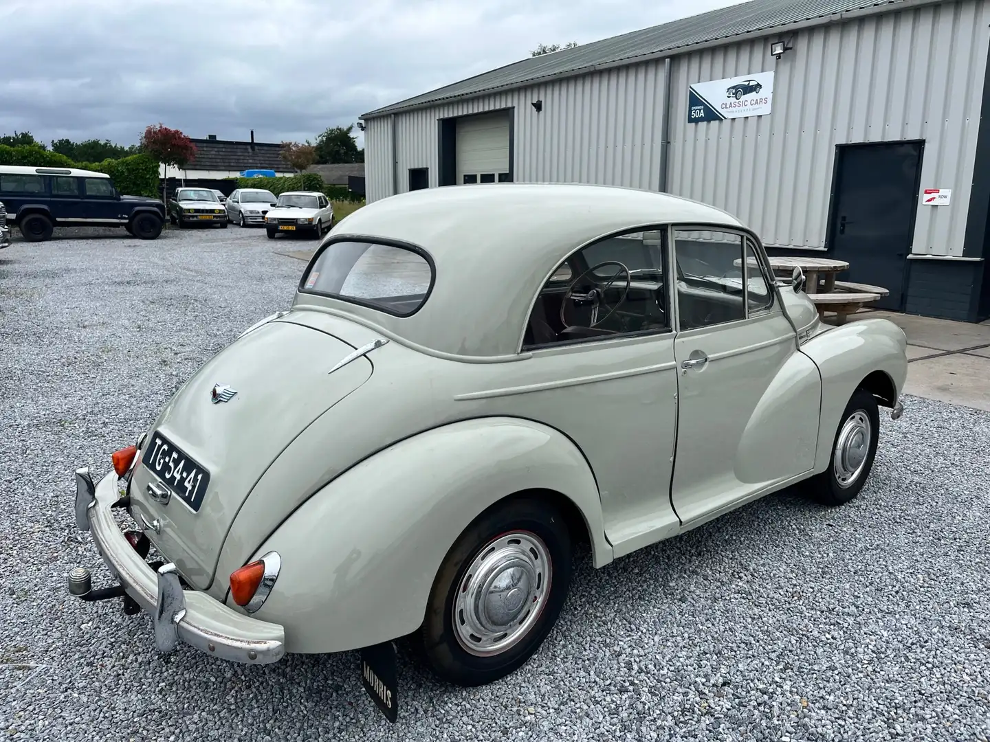 Oldtimer Morris Minor Grau - 2