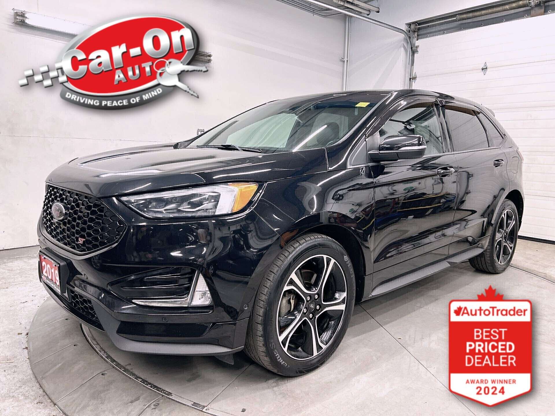 Black 2019 Ford Edge SUV / Crossover All-Wheel Drive Automatic